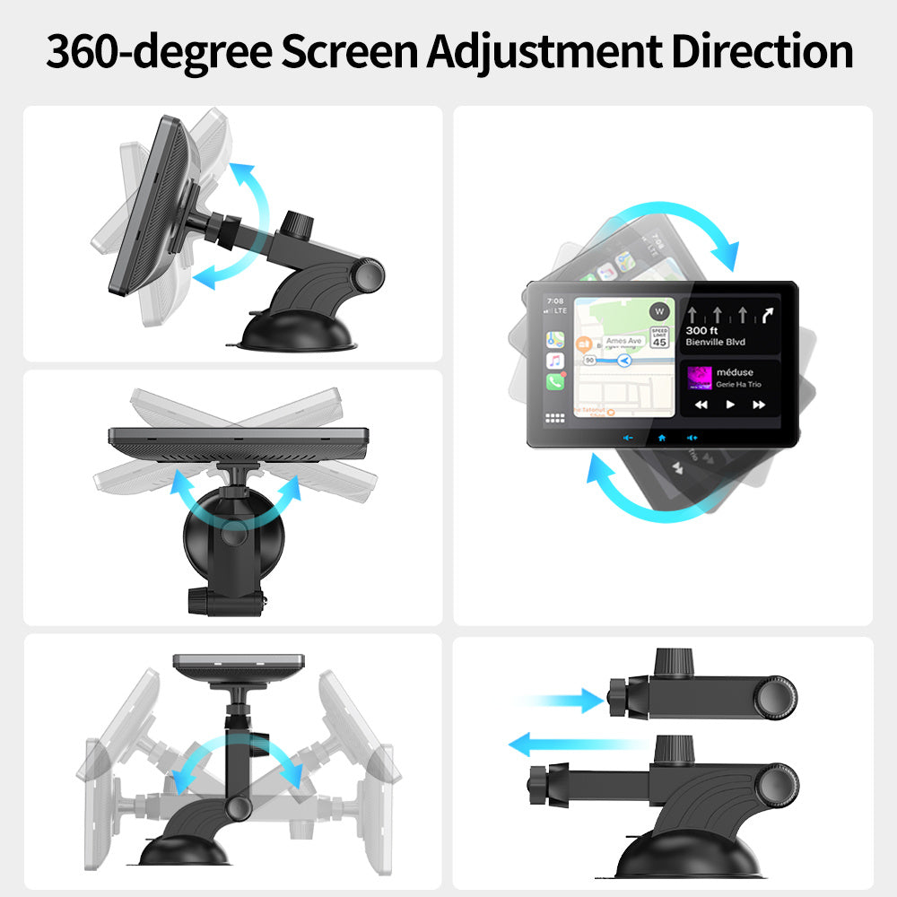 Trådlös CarPlay Display 360° Product vendor