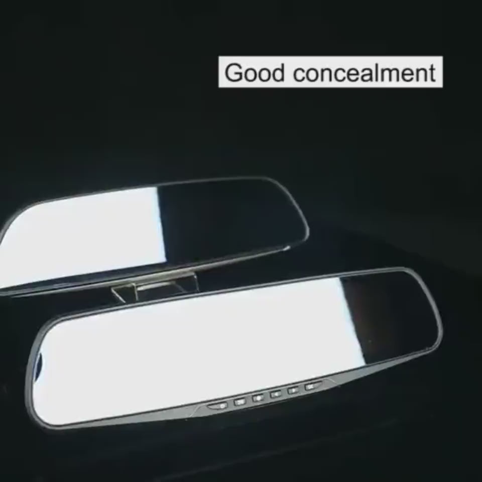 1080P HD rearview mirror driving recorder